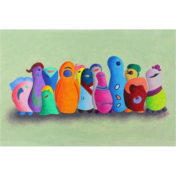 Teammates - Archival Print