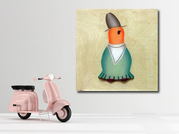 Quirky, family friendly art, kids room, nursery art, playroom decor