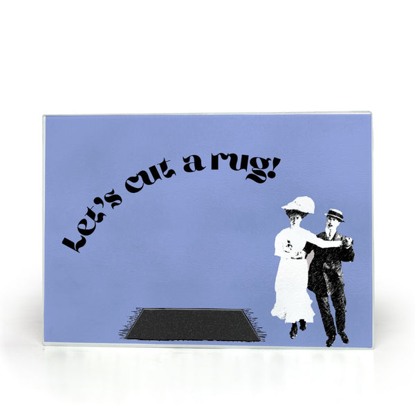 Cut A Rug Cutting Board - Heritage Blue