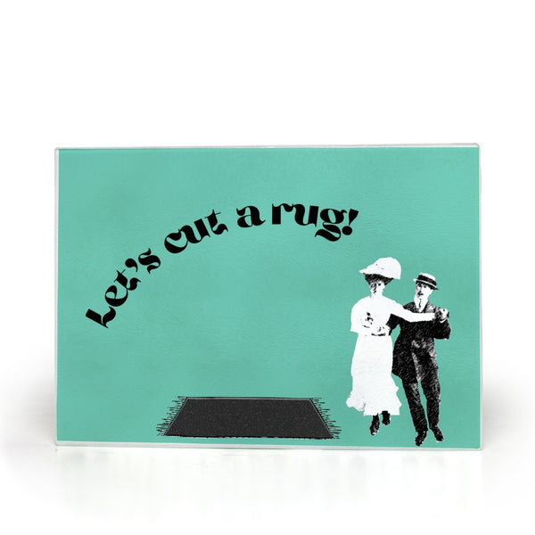 Cut A Rug Cutting Board - Mint Patina
