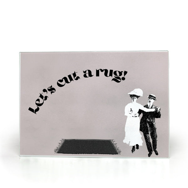Cut A Rug Cutting Board - Classic Pewter