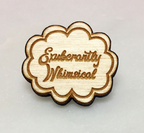 Exuberantly Whimsical Lapel Pin